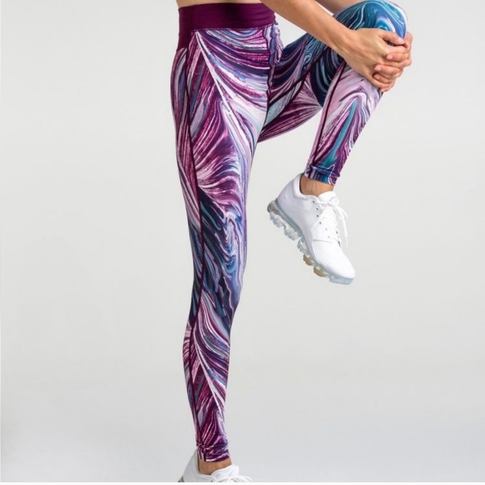 NWOT Gymshark Estrada Earth High Waisted Full Length Leggings Sz L